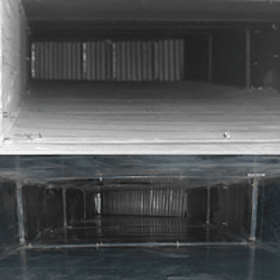Air Duct Cleaning Before & After